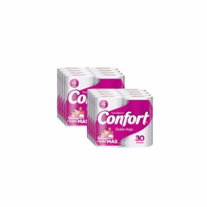 Manga Papel Higiénico Confort, 48 Rollos x 30 mts.