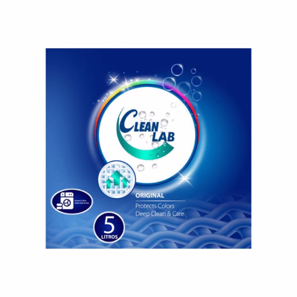 Detergente líquido de ropa concentrado Clean Lab - 5 L