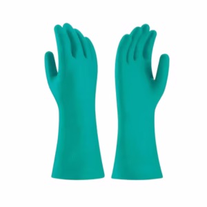 GUANTES NITRILO VERDE - M