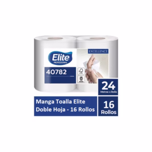 Manga Toalla Elite Doble Hoja  16 Rollos x 24 mts.